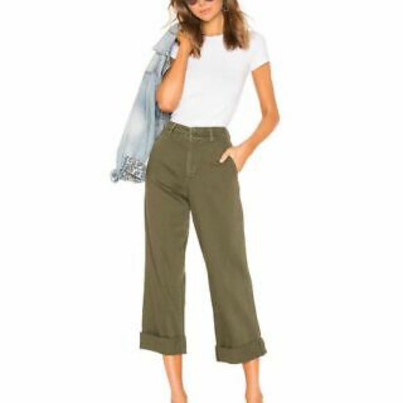 Free People Pants - Free People On My Mind Wide Leg Cropped Boho Pants